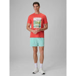 4F Men's regular printed T-shirt póló 4FRSS26TTSHM4304-63S