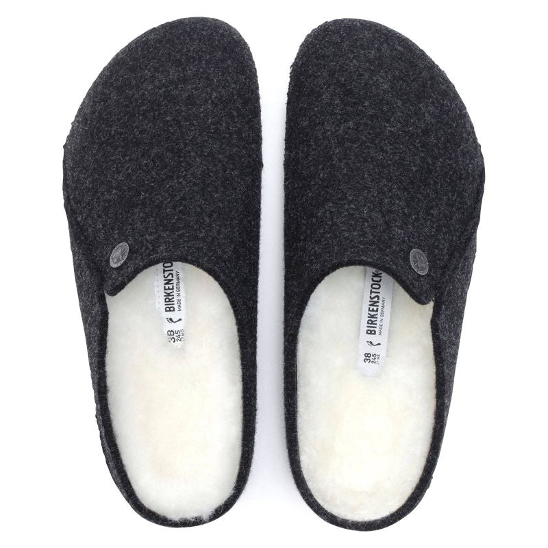 Birkenstock Anthracite wool felt insulated slippers for women/men narrow (1015084) Kiegészítő
