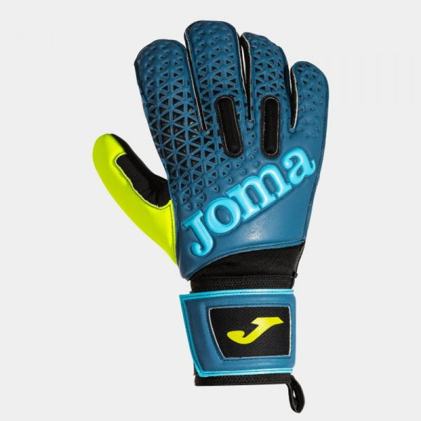 Joma Premier Goalkeeper Gloves Blue Black Fluor Yellow kesztyű