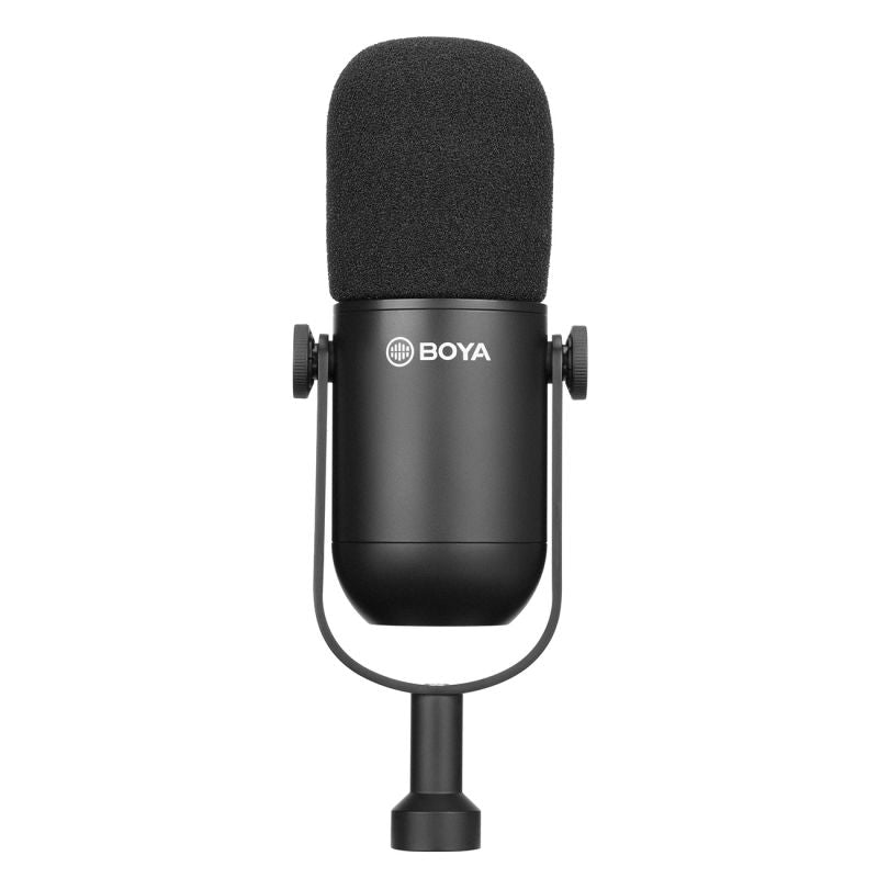 DC BOYA BY-DM500 Cardioid XLR Dynamic Microphone for Podcasts - fekete kiegészítő 304004-212850