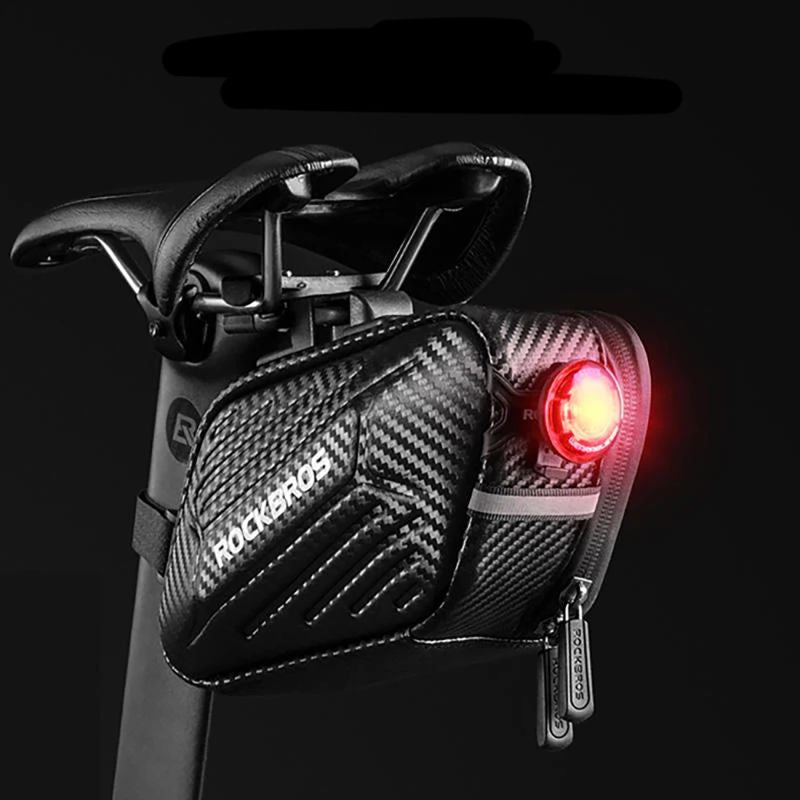 Rockbros B59 Bicycle Saddle 1.5L - Black fekete táska
