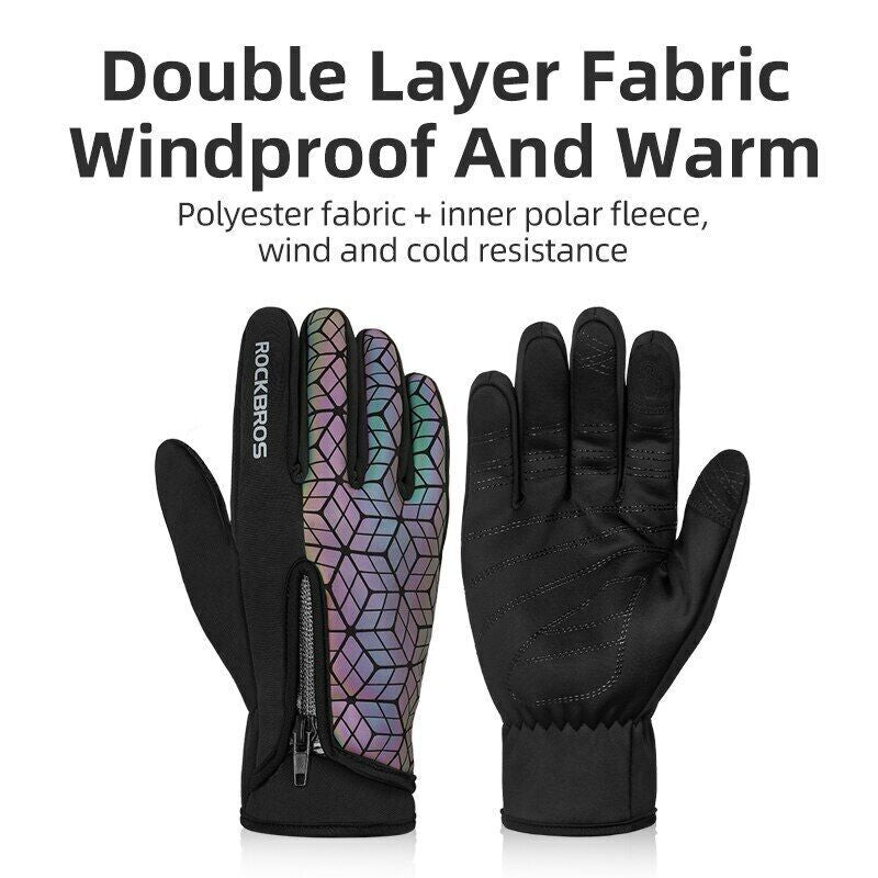 Rockbros Cycling Gloves S077-8 -Oil fekete kesztyű SI16140778009