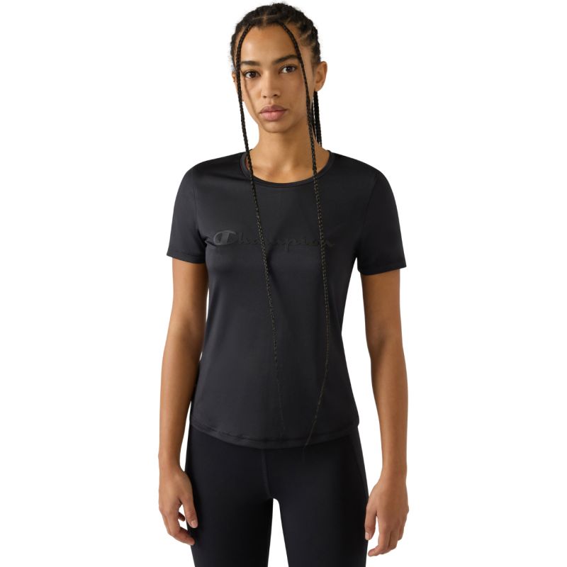 Champion Women's Crewneck T-Shirt Black 118511 KK001 fekete póló