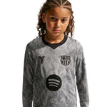 Nike FC Barcelona 2026/27 Stadium Away Kids' Goalkeeper Jersey szürke kiegészítő IO8337013