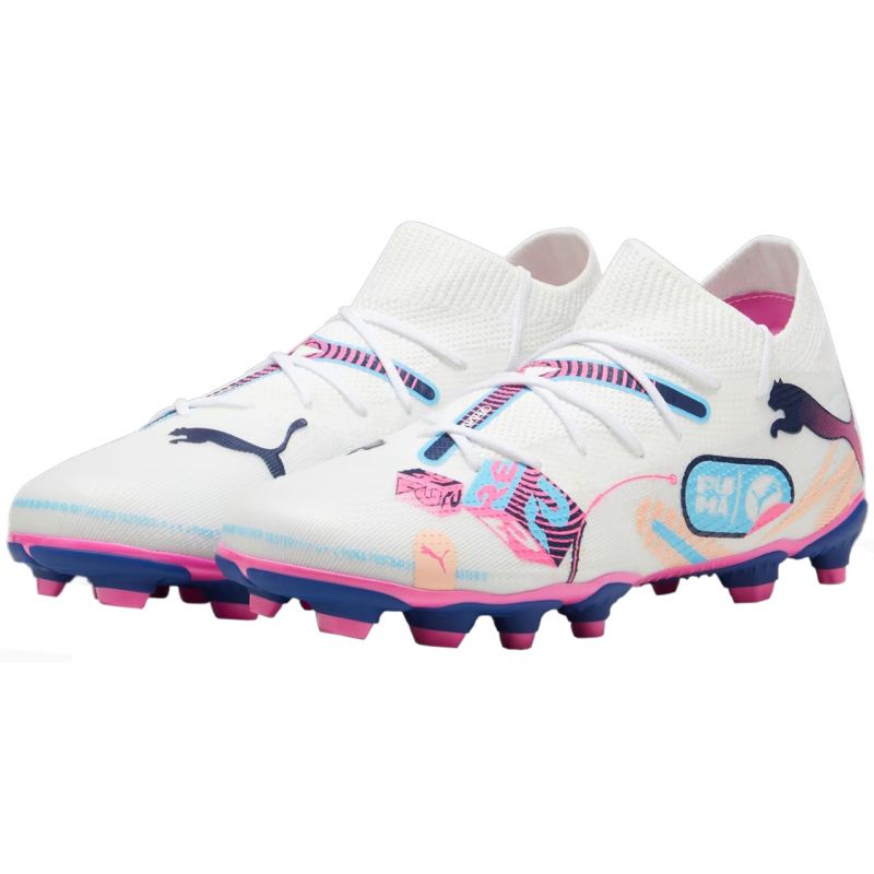 Puma Future 7 Match Vol. Up FG/AG Jr 108076 01 Football Boots Cipő