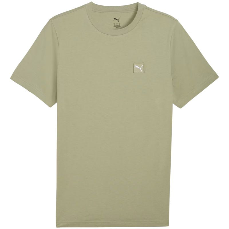Puma Men's Ess Elevated Tee Olive 684726 82 Ruházat