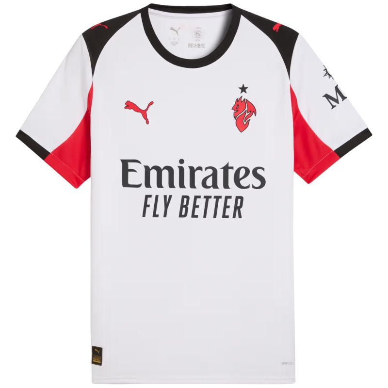 Puma AC Milan Away Jersey Replica Men's T-Shirt White 779971 02 Ruházat