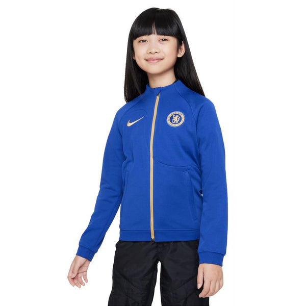 Nike Chelsea London Academy Pro Jr DV5064-495 Sweatshirt Pulóver