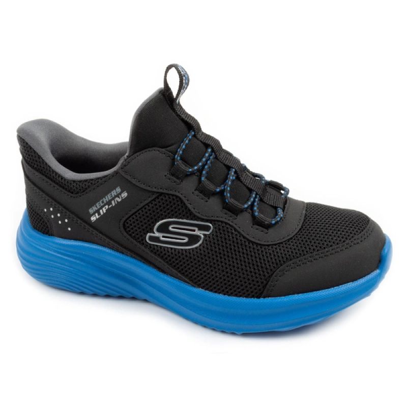 Skechers Bounder Pro Slip-Ins Youth Sports utcai cipő 404208L/BKBL
