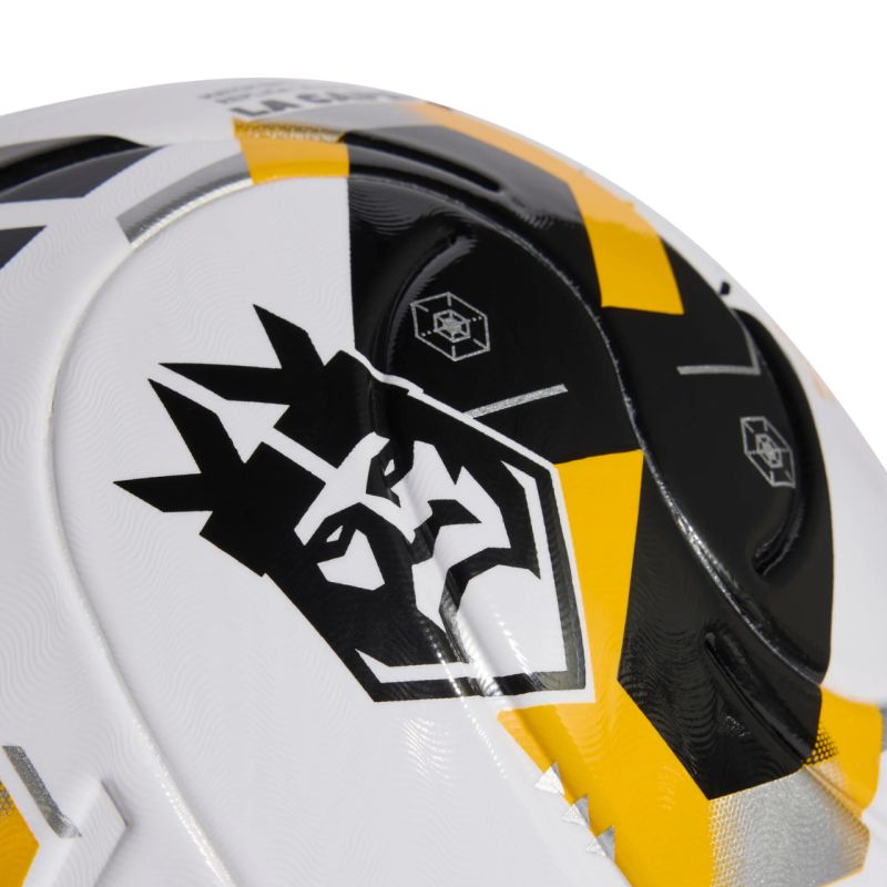 adidas Sacramento Kings League Soccer White, Black, and KE8229 sárga focilabda