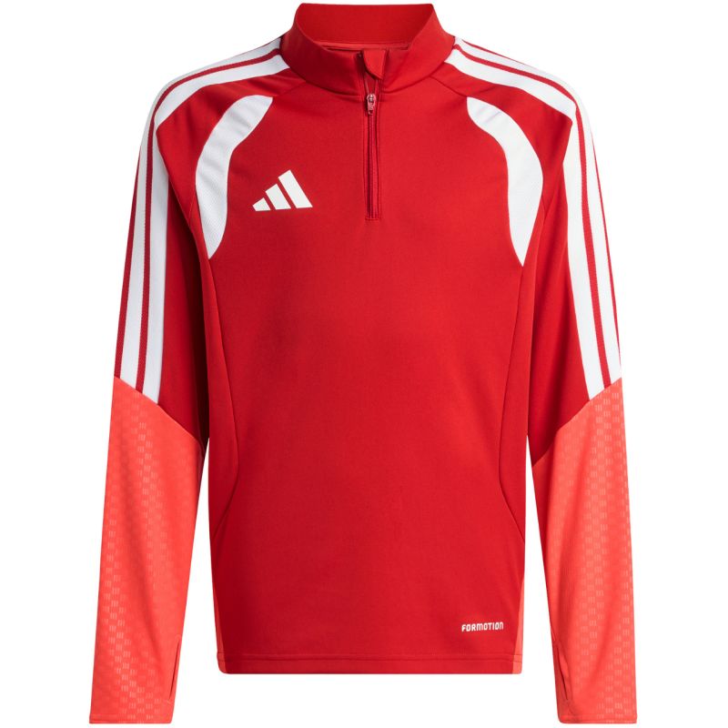 adidas Tiro 26 Competition Training Top red- kids sweatshirt KA7571 narancssárga kapucnis pulóver