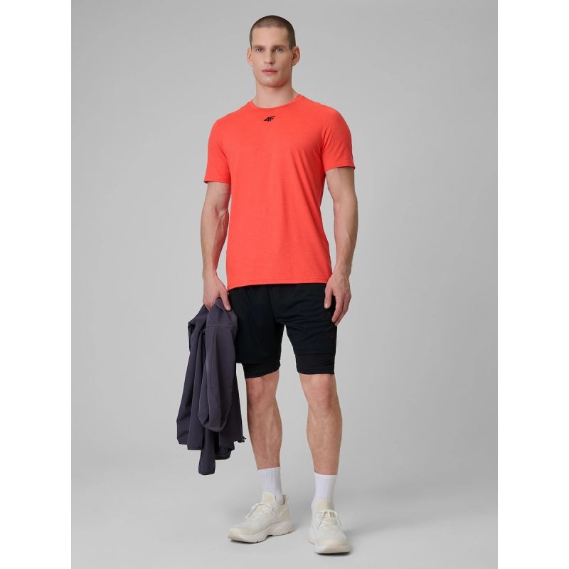 4F Men's quick-drying regular training T-shirt 3xl póló