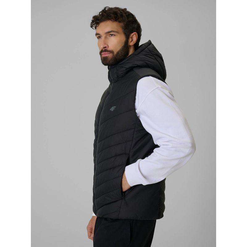 4F Men's synthetic-filled vest 3xl férfi mellény 4FRSS26TVJAM358-20S