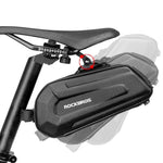 Rockbros B69 bicycle saddle 1.8l with easy release system - black fekete táska