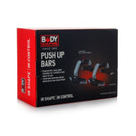 Body Sculpture Push-Up Handles fekete edzőfelszerelés BB6331