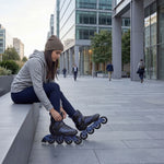 Na22151 Armour Navy Blue Roller Skates Size 44 Nils Extreme sötétkék görkorcsolya