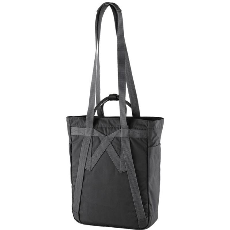 Fjällräven Kanken Backpack Cotton, Polyester fekete hátizsák