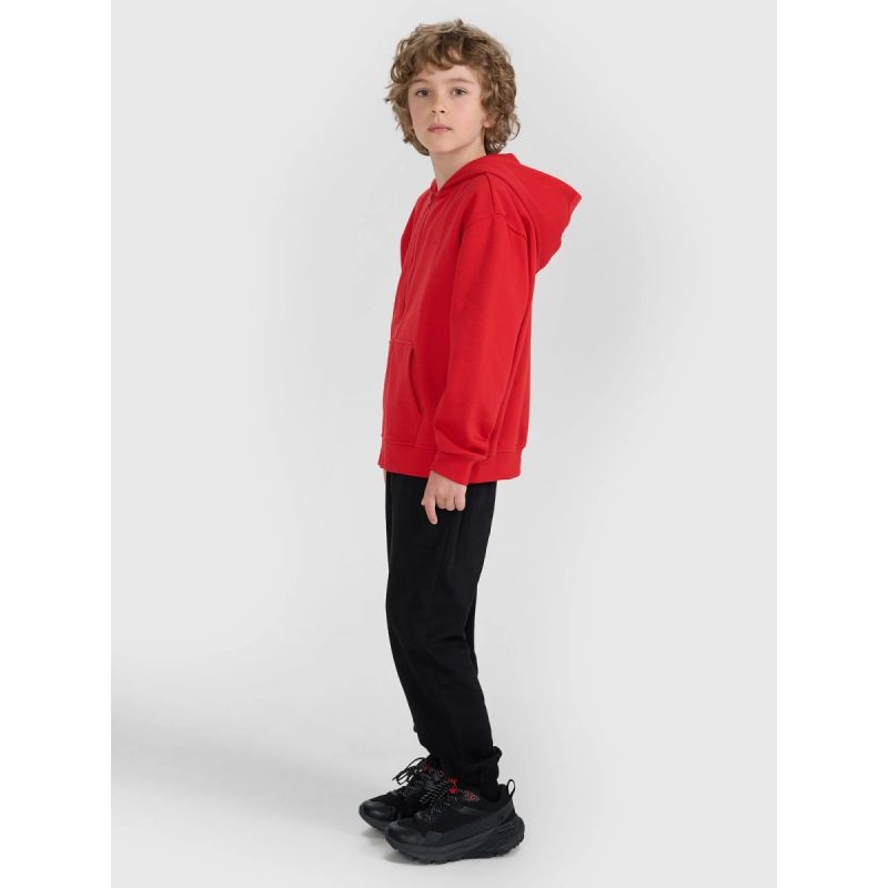 4f Boy's zip-up hoodie sweatshirt 4FJRAW25TSWSM2488-62S Ruházat