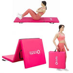 HMS Folding gymnastic mattress pink MGS02 rózsaszín fitness matrac 17-44-283