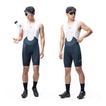 Rockbros Men's Cycling Bib with Pad Size S - Dark Blue niebieski \ s short