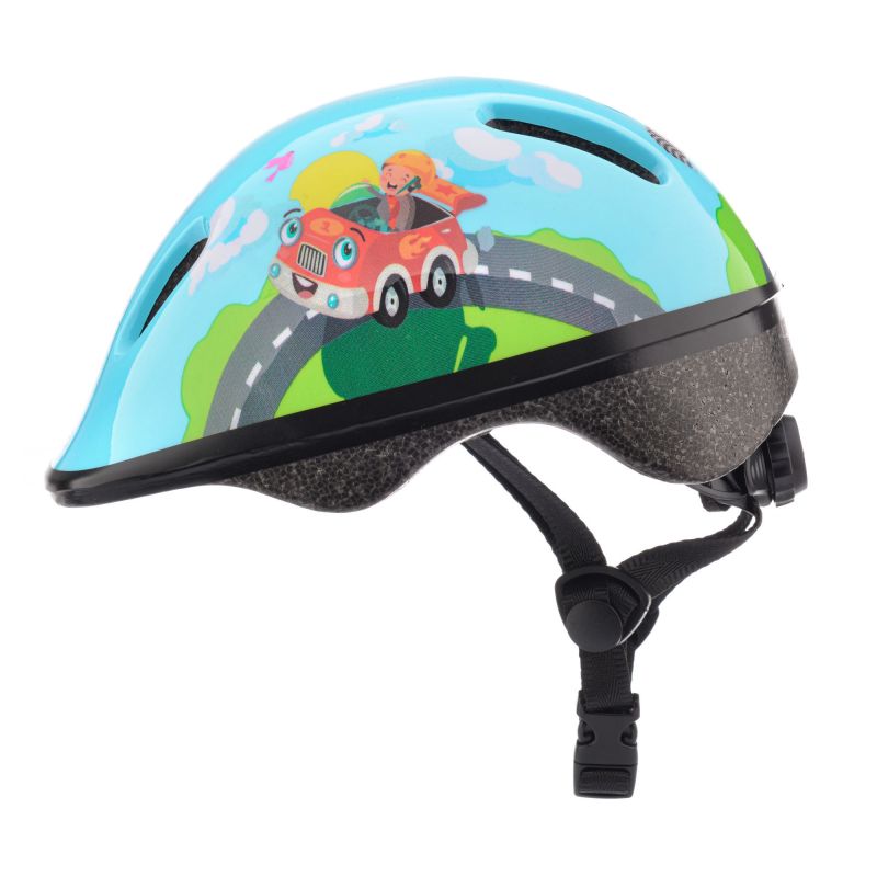 Meteor KS06 Firefighter Jr. Bicycle Helmet, Size S 48-52 cm uniw helmets