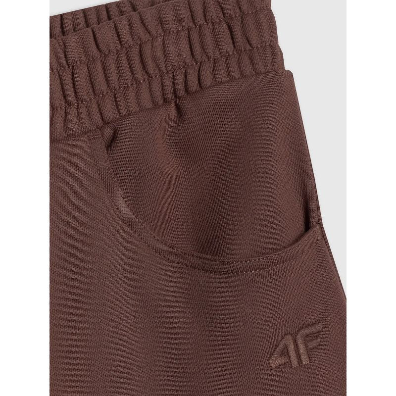 Women's wide-leg sweatpants 4F