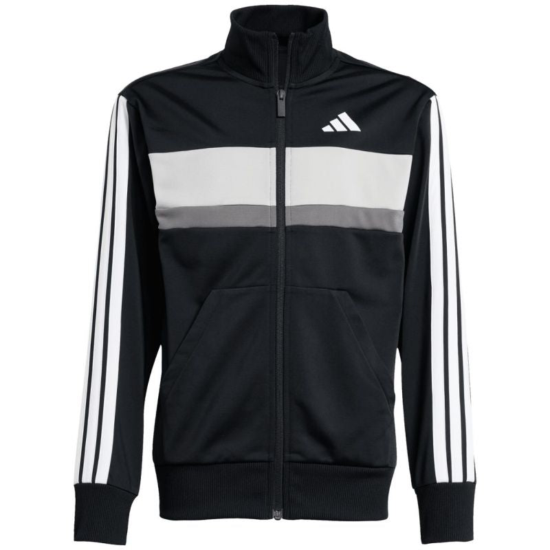 adidas Seasonal Essentials Tiberio 3-Stripes Tricot Jr Tracksuit JY0509 edzőruha