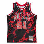 Mitchell & Ness Marble NBA Swingman Dennis Rodman Chicago Bulls Jersey 4xl mez