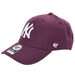 47 Brand New York Yankees MVP Cap lila hats, caps B-MVPSP17WBP-PJ