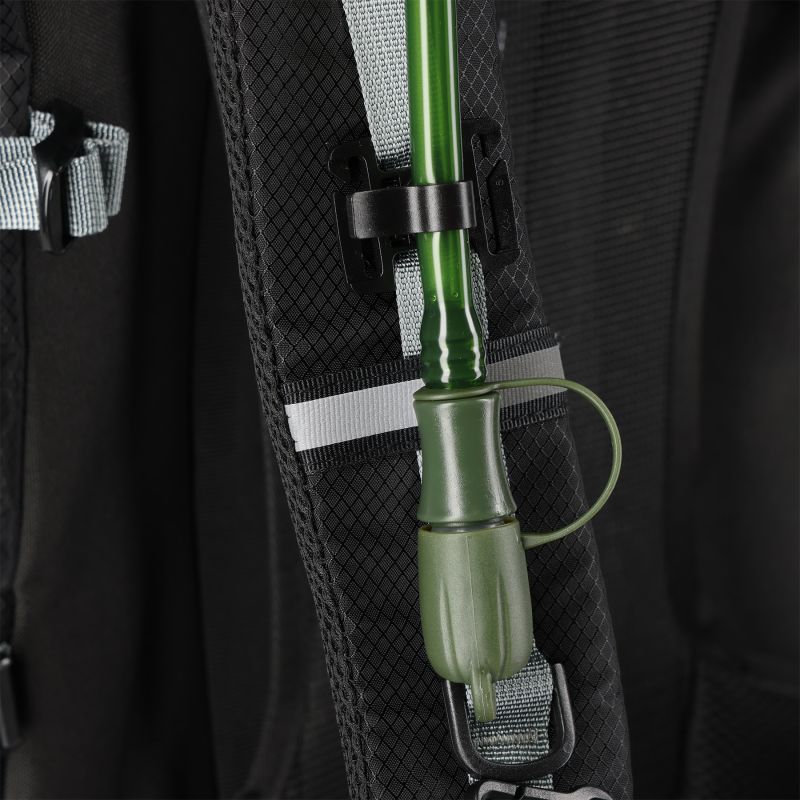 Nc1993 Northlake Black Tourist Backpack 30l+10 Nils Camp fekete hátizsák