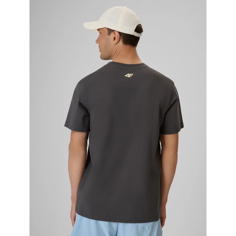 4F Men's regular printed T-shirt póló 4FRSS26TTSHM4293-22S