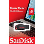 SanDisk Cruzer Blade SDCZ50-128G-B35 Flash Drive (128GB; USB 2.0; Black)
