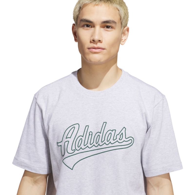 Adidas Varsity Tailsweep Graphic Men's T-Shirt szürke ruházat KS2179