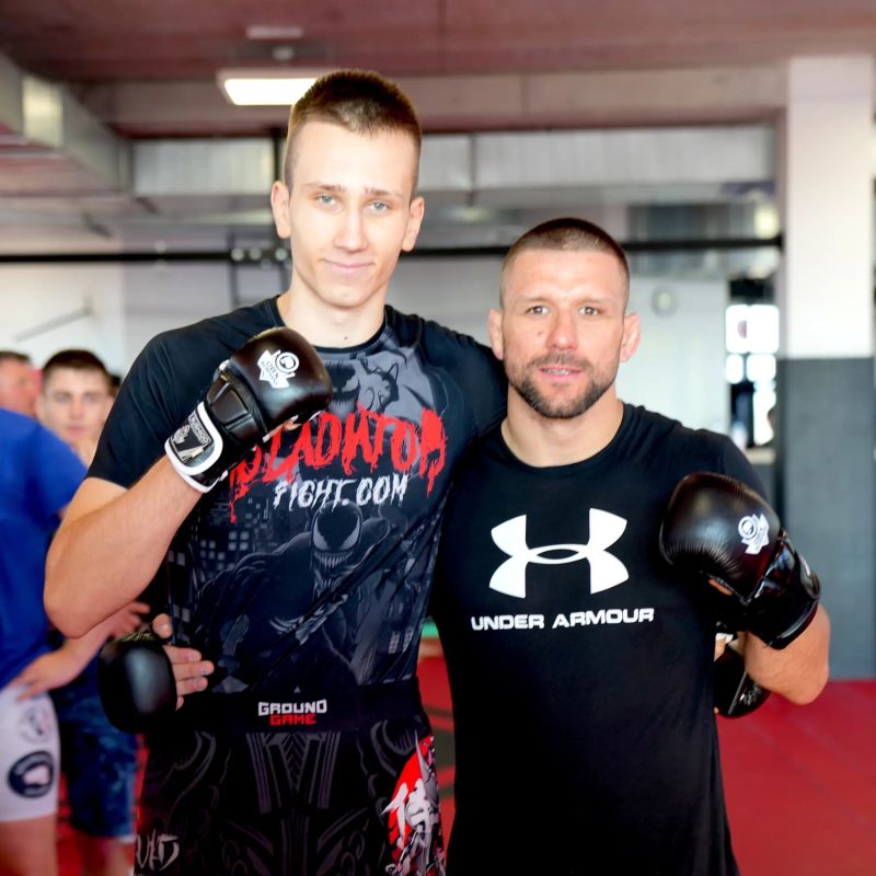 DBX Bushido MMA Sparring Gloves - Warrior Black - LegacySeries fekete kesztyű