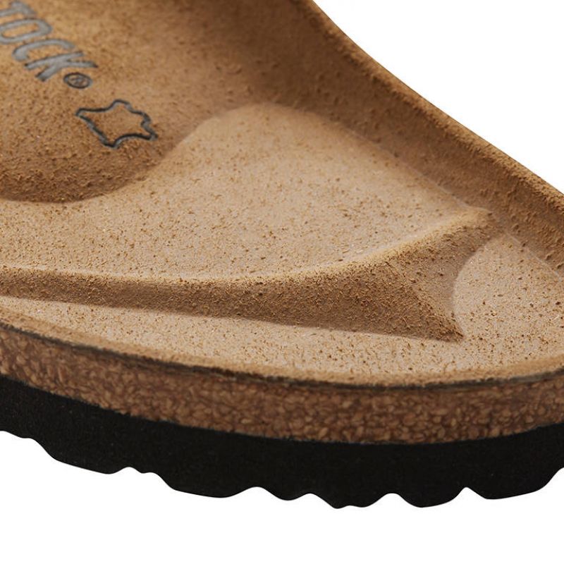 Birkenstock Arizona Birko-Flor Gold Women's Slides Regular Wide (1016110) cipő