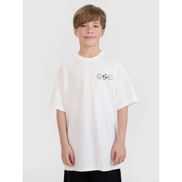 4f Boy's oversize T-shirt with print 4FJRSS25TTSHM2640-11S General