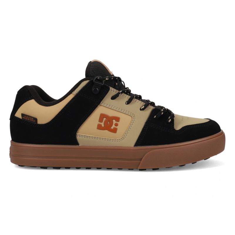 DC Shoes Pure WNT DC01787001 Black fekete utcai cipő
