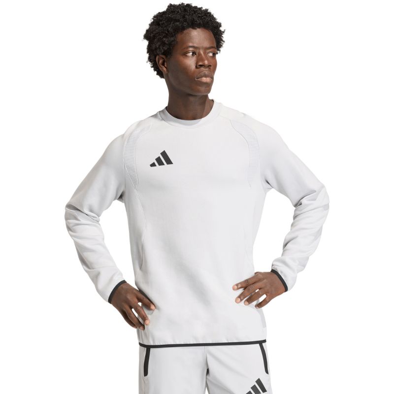 Men's adidas Tiro 26 Travel Crew sweatshirt white KD3323