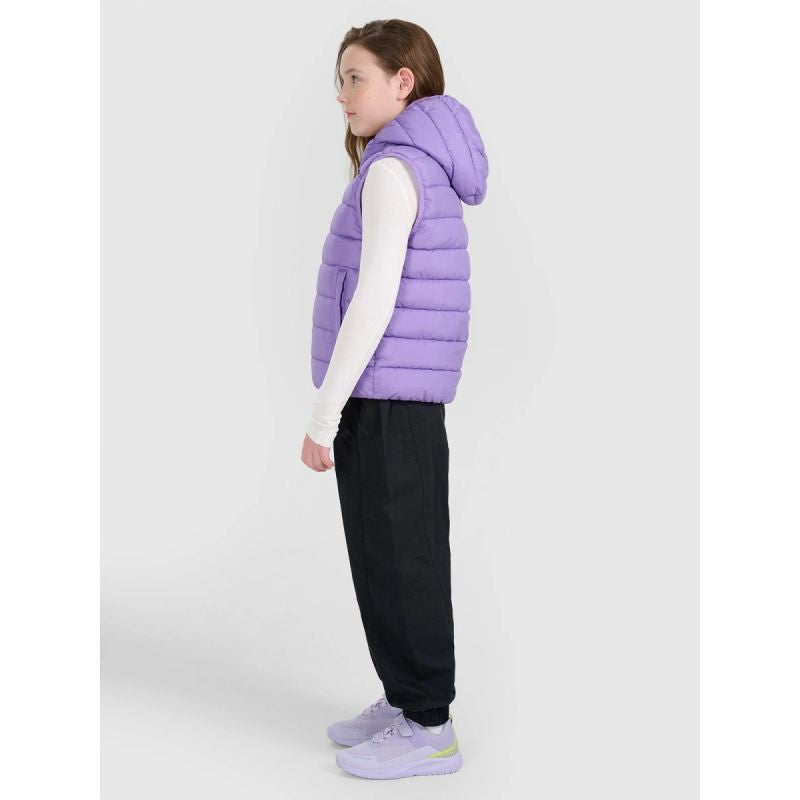 4f Girls' down vest with synthetic filling 4FJRAW25TVJAF322-51S Kiegészítő