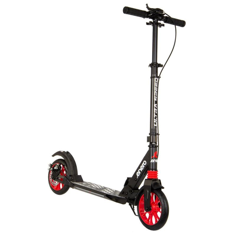 Enero Ultra Speed Scooter 200mm With Disc Brake Black fekete scooters
