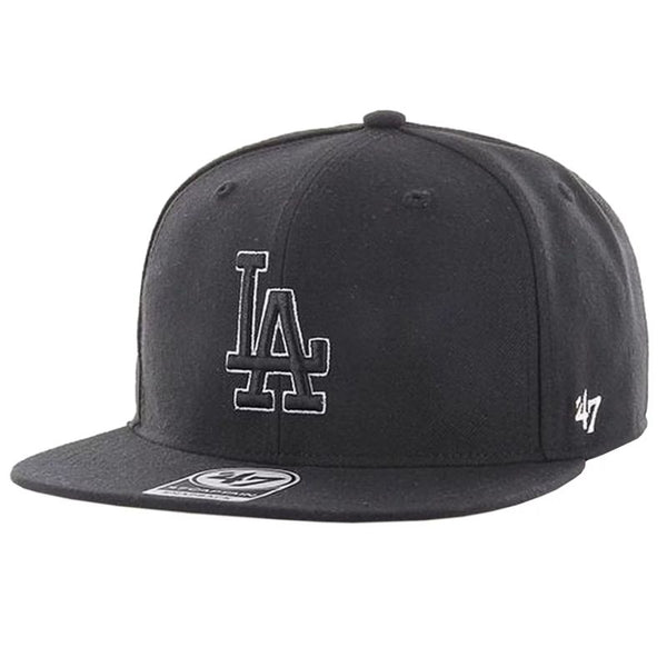 47 Brand Los Angeles Dodgers No Shot Captain B-NSHOT12WBP-BKD Cap sapka