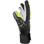Reusch Attrakt Starter Solid Finger Support Junior Gloves 56 72 511 fekete kapuskesztyű