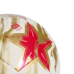 Adidas UCL Club 26/27 League Stage White, Red, and Gold arany labda KE9764