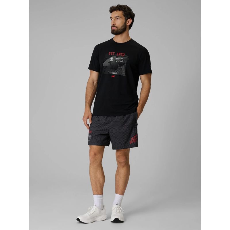 4F Men's regular printed T-shirt póló 4FRSS26TTSHM4039-20S