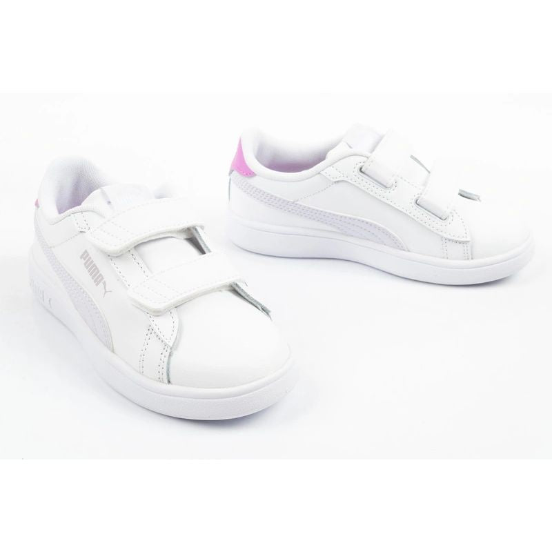 Puma Smash 3.0 children's sports sneakers leather fashionable fehér cipő
