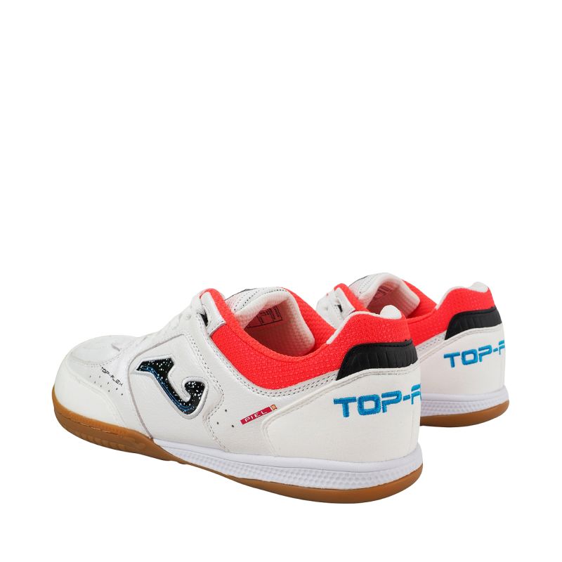 Joma Top Flex Foot Shape 2502 Indoor white football boots FOTOPW2502IN fehér focicipő