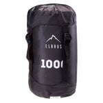 Elbrus Carrylight II 1000 sleeping bag fekete tourist equipment, sleeping bags