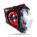 DBX Bushido Boxing helmet with polycarbonate mask - Hannibal helmets, masks, martial arts equipment
