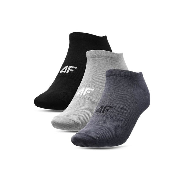 4f Socks NOSH4-SOM301 gray, gray, black Zokni