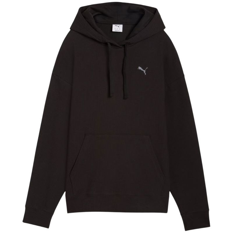 Puma ESS Elevated Comfort Hoodie Women's 691814 fekete kapucnis pulóver
